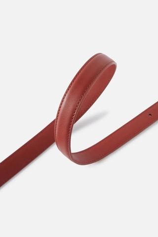 Leren Riem - Rood