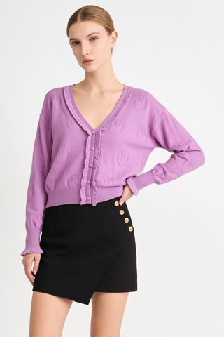 Pull en cachemire - Violet