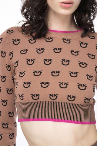 Crop top - Marron