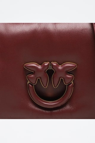 Sac bandoulière en cuir - Bordeaux