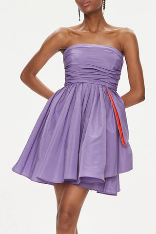 Robe bustier sans manches - Violet