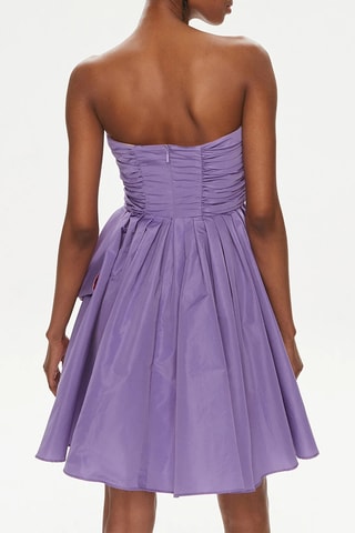 Robe bustier sans manches - Violet