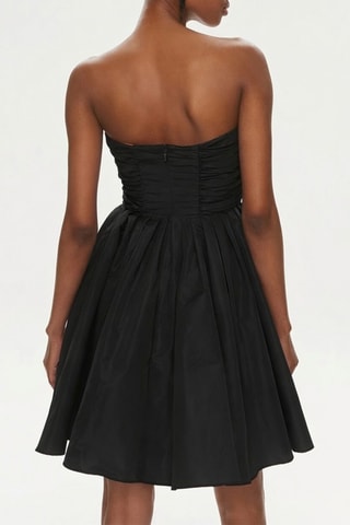 Robe bustier sans manches - Noir