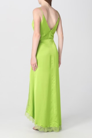 Robe longue sans manches - Vert fluo