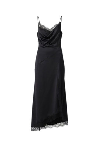 Robe longue sans manches - Noir