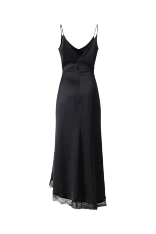 Robe longue sans manches - Noir