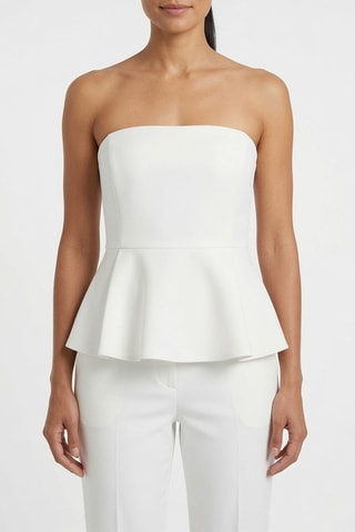 Blouse sans manches - Blanc