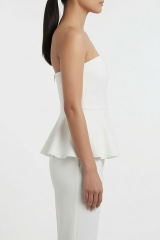 Blouse sans manches - Blanc