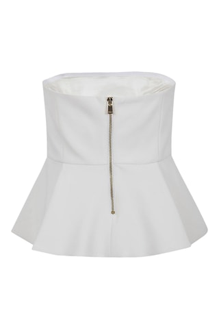 Blouse sans manches - Blanc