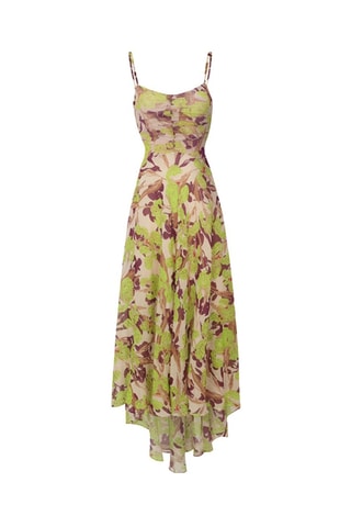 Robe longue sans manches - Beige