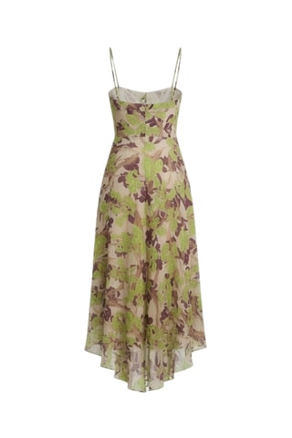 Robe longue sans manches - Beige