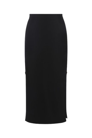 Jupe midi - Noir