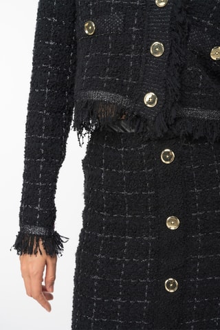 Minijupe taille haute - Noir