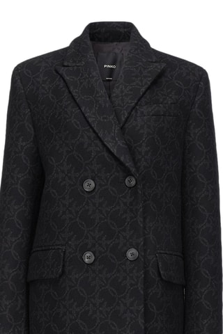 Manteau en laine - Noir