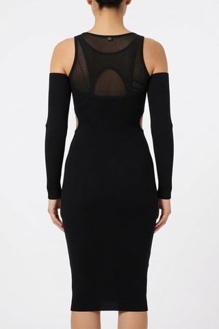 Robe fourreau - Noir