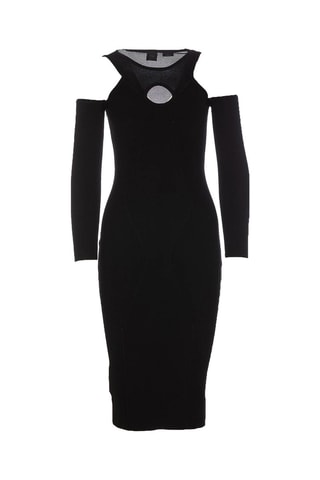Robe fourreau - Noir
