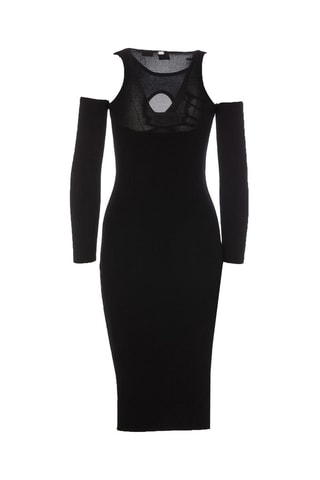 Robe fourreau - Noir