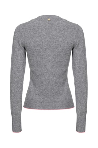 Pull en laine et cachemire - Gris