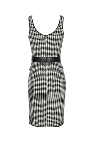 Robe fourreau sans manches - Noir