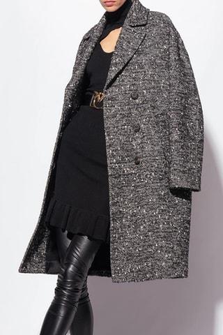 Robe pull en laine - Noir