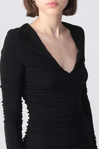 Robe fourreau - Noir