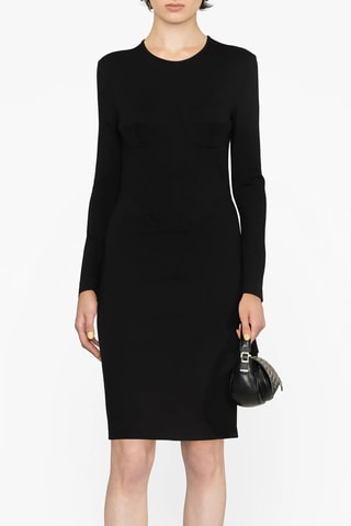Robe fourreau - Noir