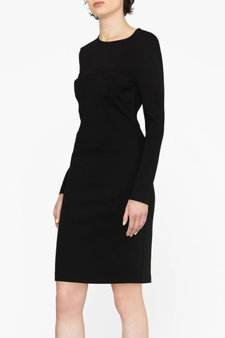 Robe fourreau - Noir