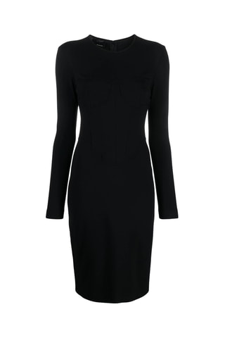 Robe fourreau - Noir