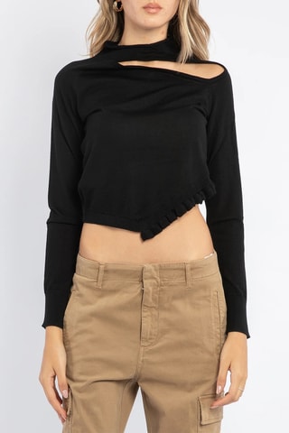 Pull en laine - Noir