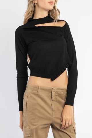 Pull en laine - Noir