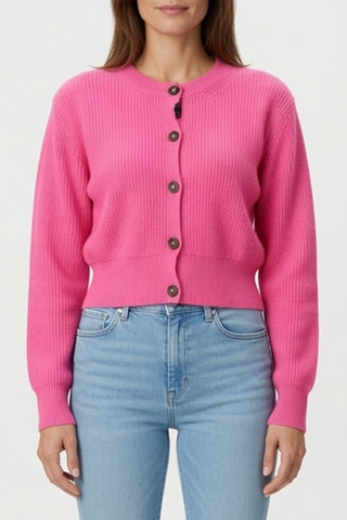 Pull en laine et cachemire - Rose 