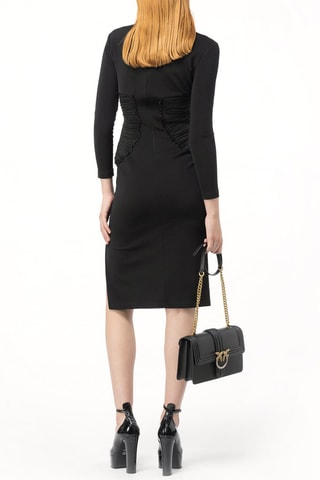 Robe fourreau - Noir