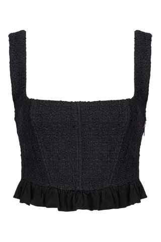 Blouse sans manches - Noir