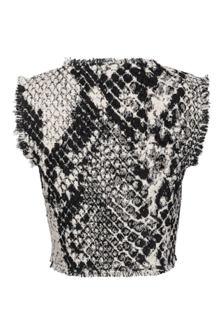 Blouse sans manches - Noir