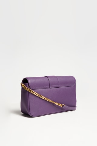 Sac bandoulière en cuir - Violet