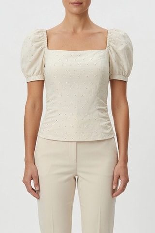 Blouse - Beige