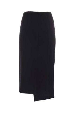 Jupe fourreau asymétrique - Noir