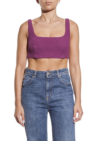 Blouse sans manches - Violet