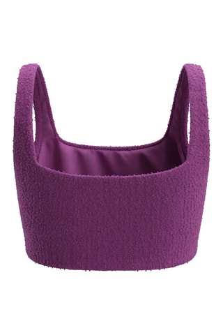 Blouse sans manches - Violet