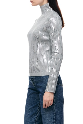 Pull en laine - Argenté