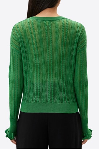 Pull en laine - Vert