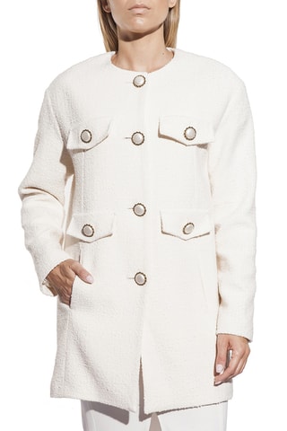 Manteau - Blanc cassé
