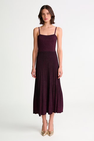 Robe longue sans manches - Violet
