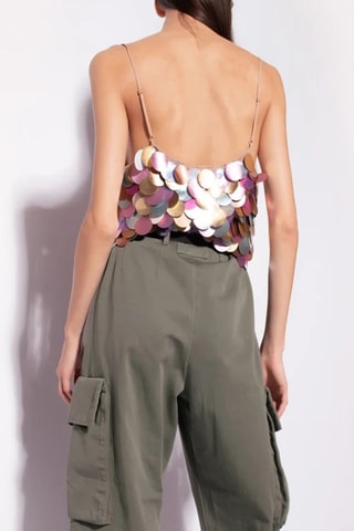 Blouse sans manches - Multicolore