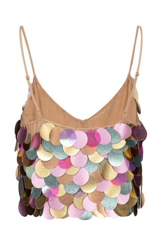 Blouse sans manches - Multicolore