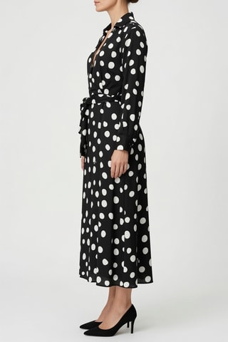 Robe chemise - Noir