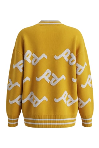 Pull en laine - Jaune moutarde