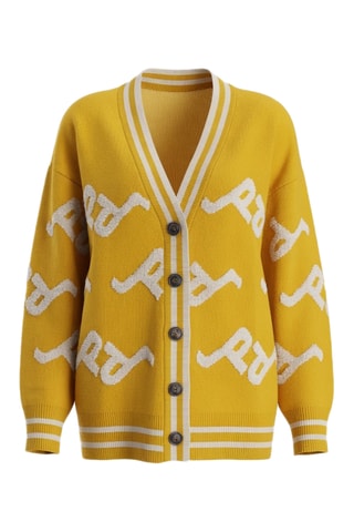 Pull en laine - Jaune moutarde