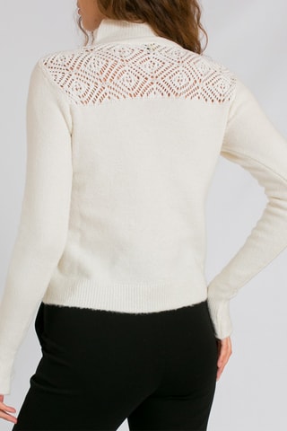 Pull en laine - Blanc cassé