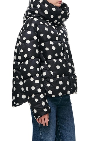 Doudoune à capuche - Noir